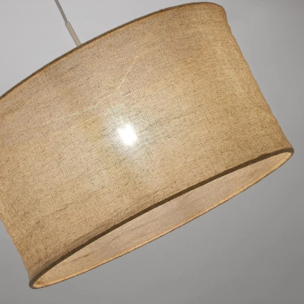 Béžové látkové tienidlo ø 50 cm Mariela – Kave Home