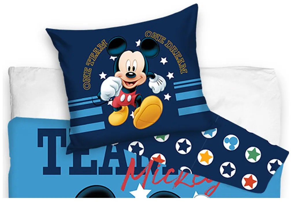 Detské bavlnené obliečky Mickey Mouse Dream 140x200/70x90 cm