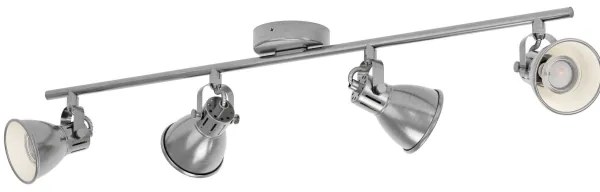 Eglo 96555 - LED Bodové svietidlo SERAS 4xGU10/3,3W/230V