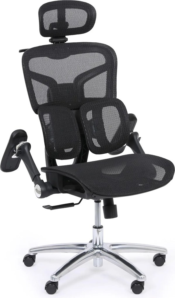 Kancelárska stolička LEVEL, sivá