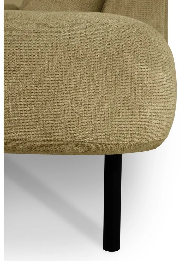 Okrovožltá rohová pohovka (pravý roh/do "U") Hero – Scandic