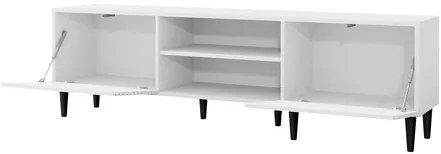 Tv stolík/skrinka 180 Sorleto 2K1P, Farby: čierna