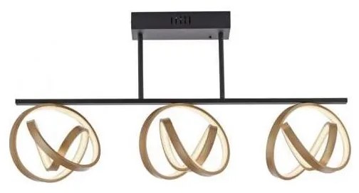 JUST LIGHT. 6245-18 - LED Prisadený luster LOOP 3xLED/11W/230V 2700-5000K + DO