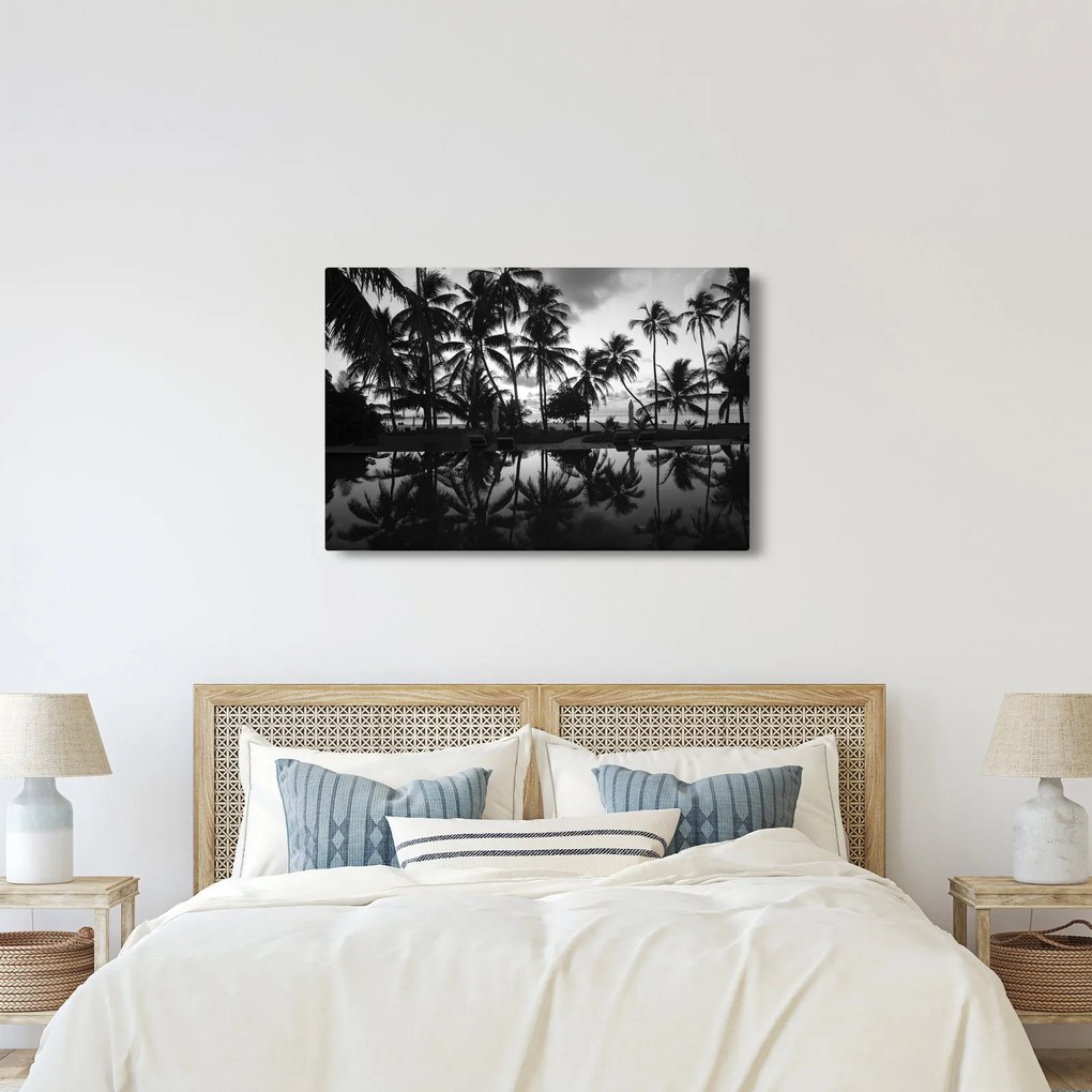 Obraz tropického ostrova (90x60 cm)
