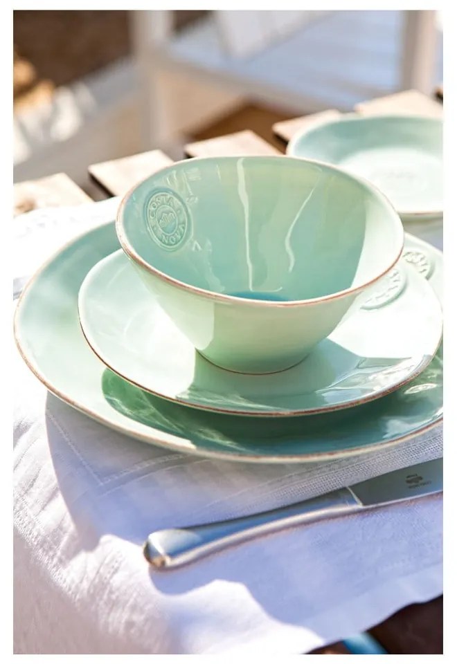 Tyrkysovomodrá keramická miska Costa Nova Nova, 15 cm