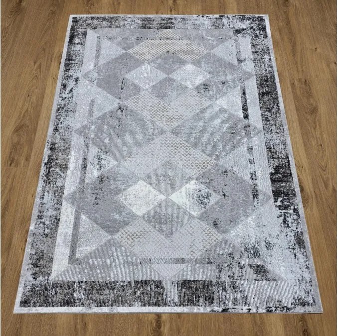 DC Koberec Oman 236 sivá antracit Rozmer: 280×380 cm