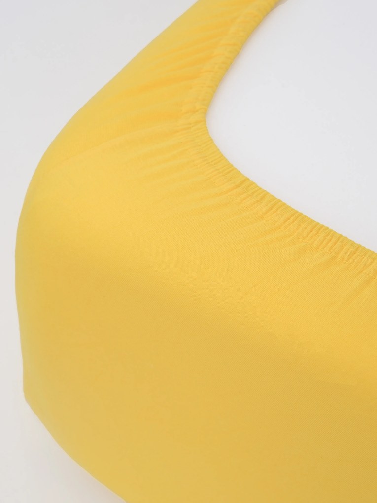 Jersey plachta Classic 200 × 200 cm - horčicová