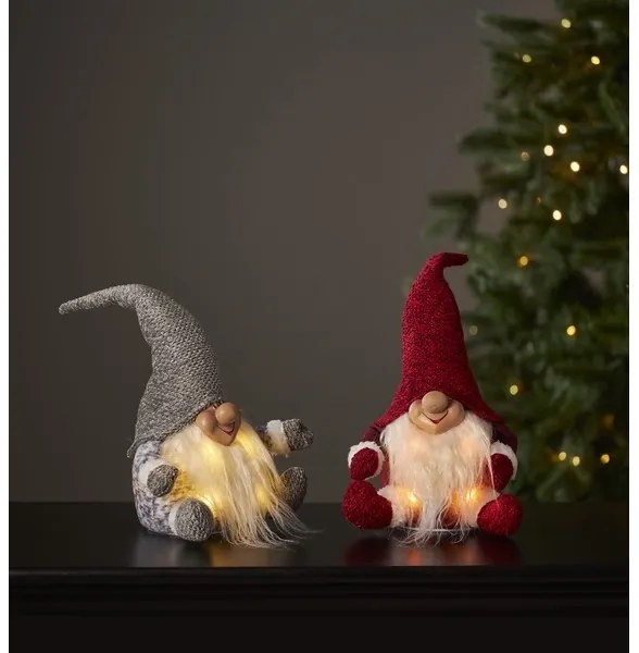 Eglo 411471 - LED Vianočná dekorácia JOYLIGHT 4xLED/0,06W/3xAA červená