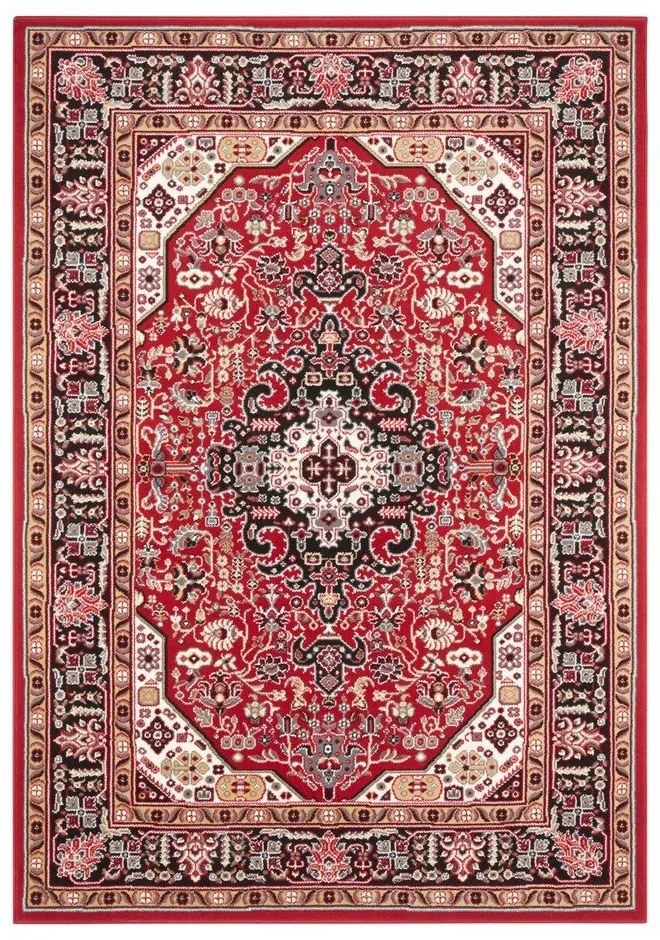 Červený koberec Nouristan Skazar Isfahan, 160 x 230 cm