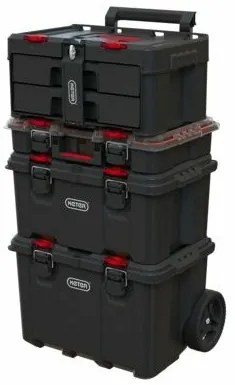 Keter Stack'N'Roll Box s 2 zásuvkami