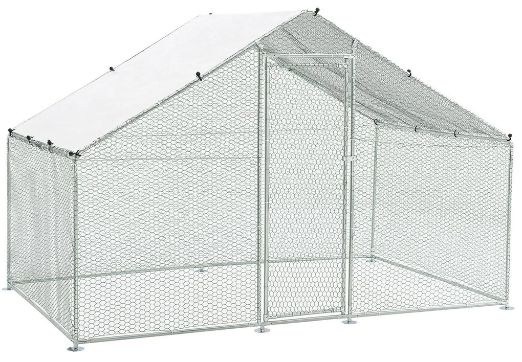 InternetovaZahrada Klietka pre sliepky - 3x2x2m