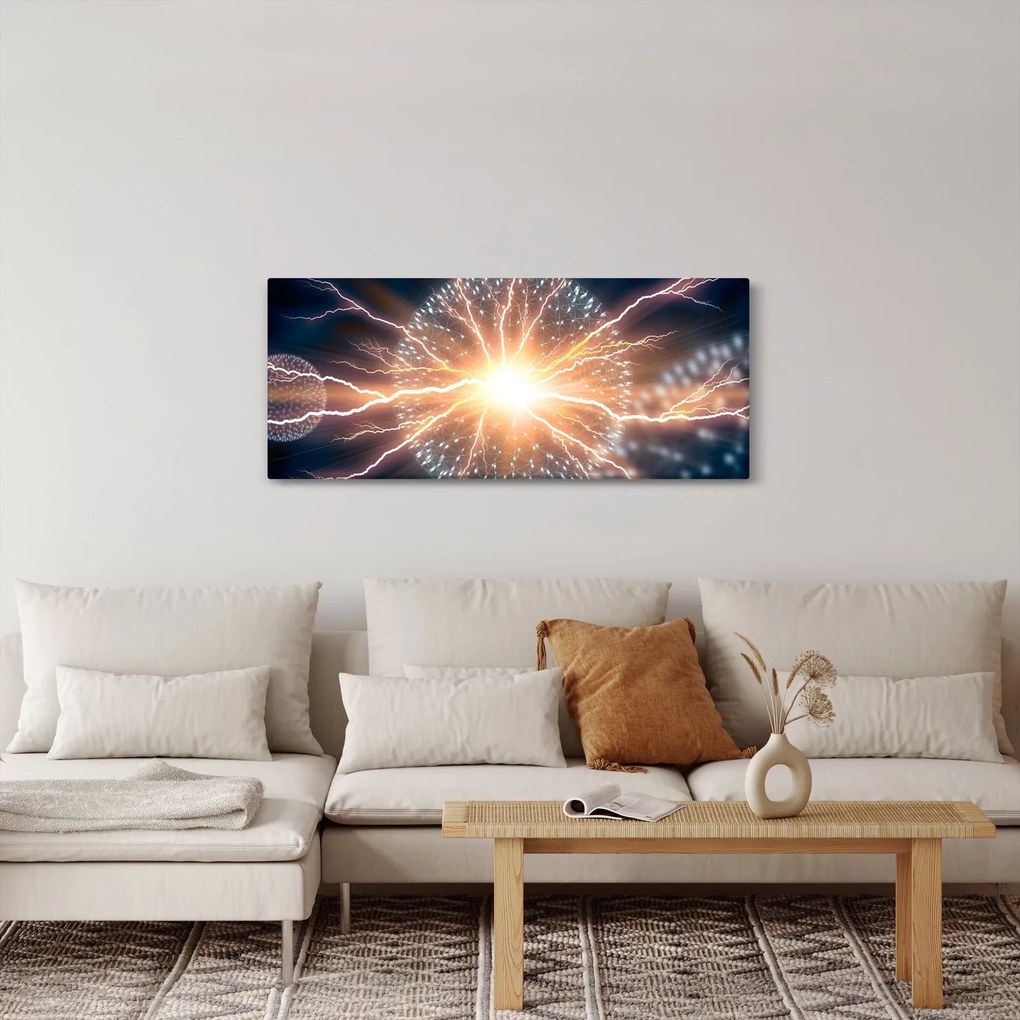 Obraz - Atóm (120x50 cm)