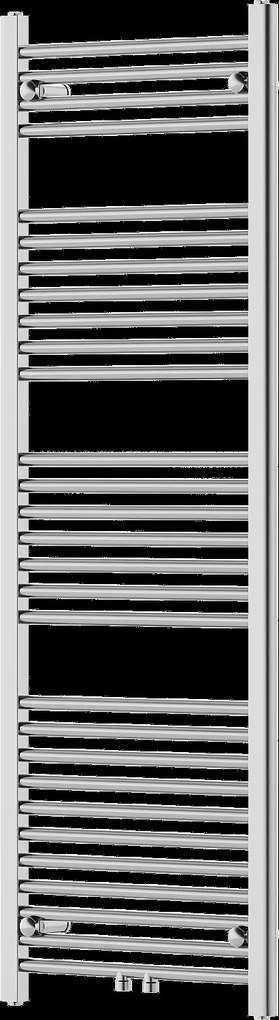 Mexen Mars, vykurovacie teleso 1500x500 mm, 494 W, chrómová, W110-1500-500-00-01