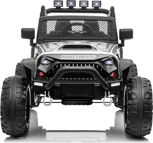 LEAN CARS Jeep JC666 Batéria Auto Strieborný lak