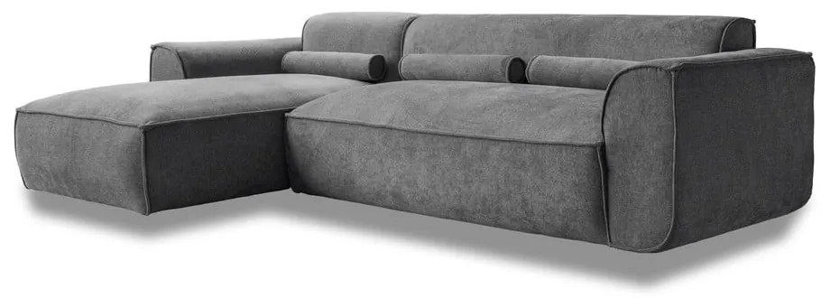 Sivá rohová pohovka (ľavý roh) Flex Felix – Miuform
