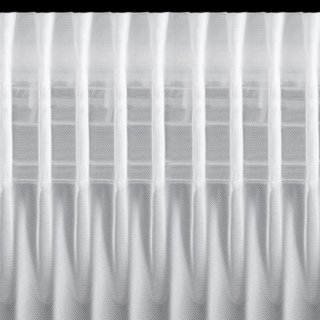 ZÁCLONA NA PÁSKE EVA MINGE ROSES3 350X270 CM BIELA