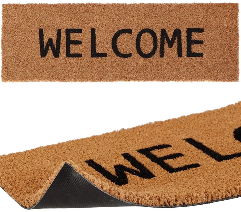 Vonkajšia rohožka Welcome, 75x25 cm