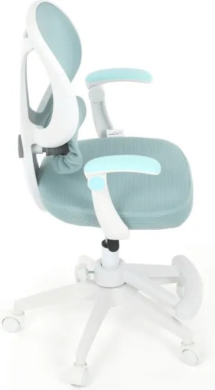 Detská otočná stolička modrá KA-W8008 BLUE