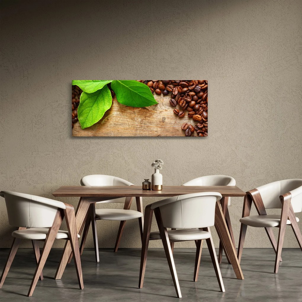 Obraz - Káva (120x50 cm)
