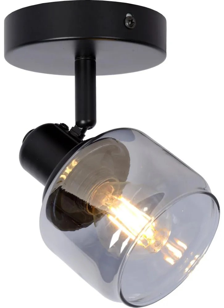 Lucide 77979/01/30 - Bodové svietidlo BJORN 1xE14/40W/230V čierna