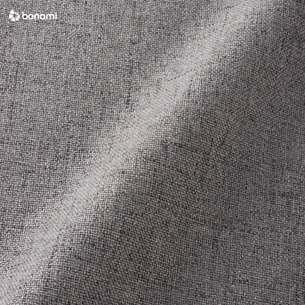 Tmavosivá rozkladacia rohová pohovka Miuform Charming Charlie L, pravý roh