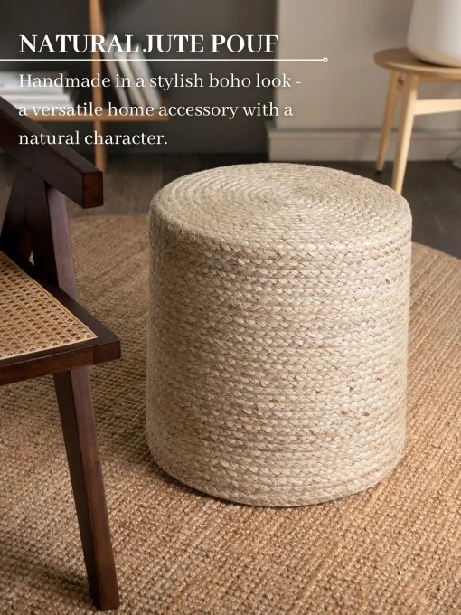 Taburetka Hanse Home Looma naturálna / slonovinová