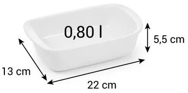TESCOMA zapekacia misa DELÍCIA 22 x 13 cm, S