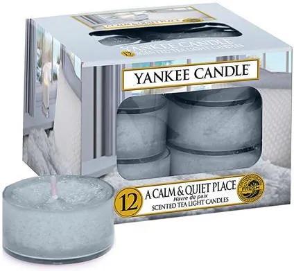 Yankee Candle Čajové sviečky Yankee Candle 12ks - A Calm & Quiet Place