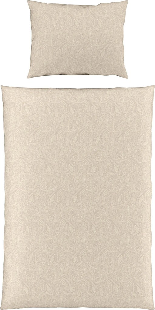 XXXLutz POSTEĽNÁ BIELIZEŇ, damask, šampanská, 140/200 cm Fleuresse - Obliečky & plachty - 003273061101