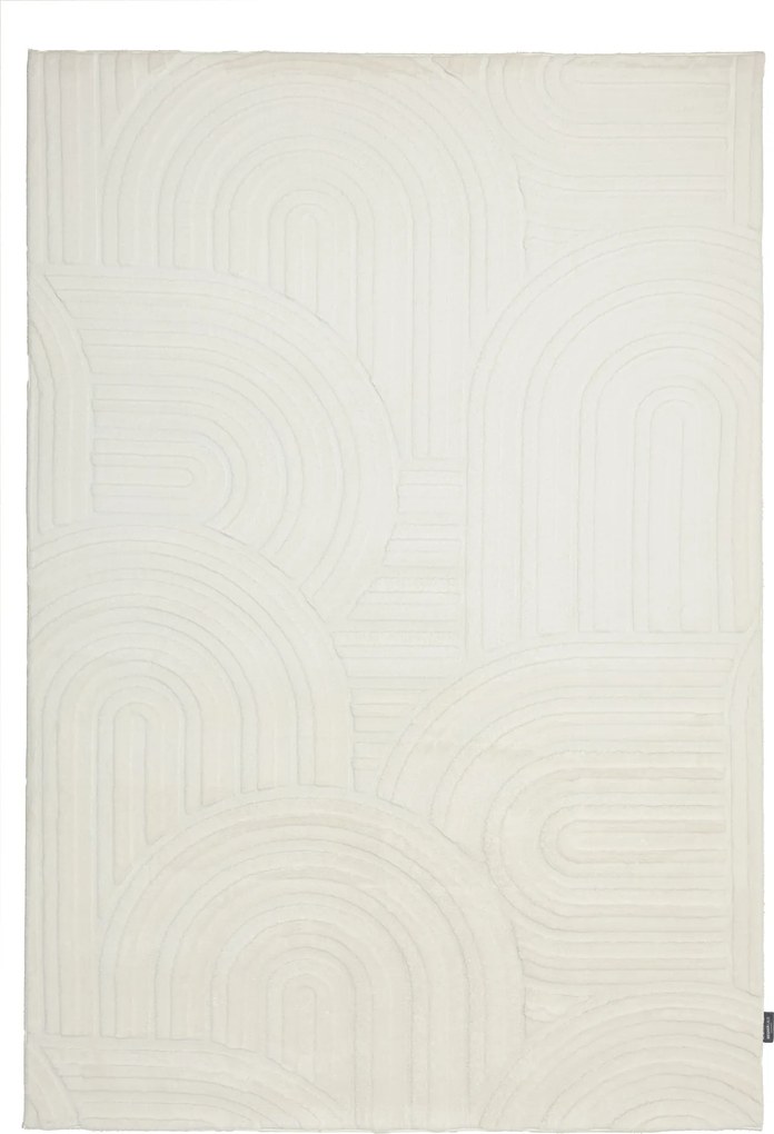 Obsession, Kusový koberec Interstellar 501 White, 160x230, biela, obývacia izba