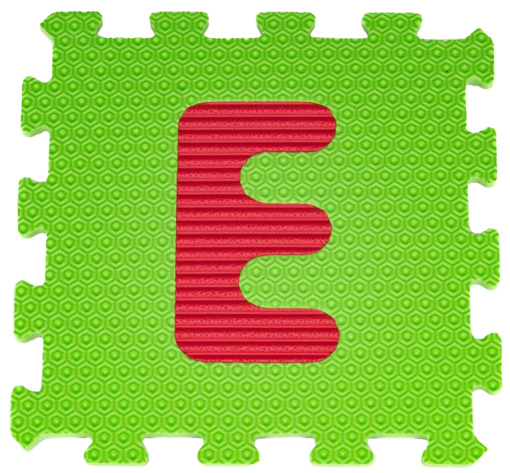 RAMIZ Senzorická podložka s 26 abecednými puzzle pre deti 10 m+ odnímateľné písmená