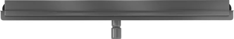 Mexen Flat Wall, sprchový žľab na stenu 2v1, 80 cm, brúsený grafit, 1E30080