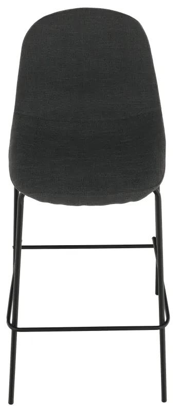 Barová stolička Mariola 2 New - tmavosivá / čierna