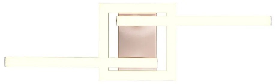 Šedé LED stropné svietidlo 16x54 cm Viale – Trio