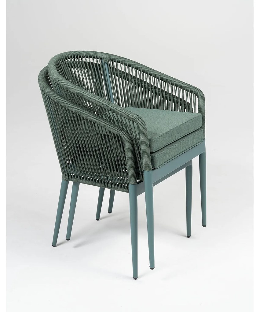Amigo jedálenská stolička zelená