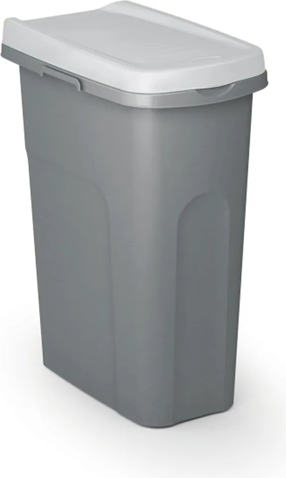 STEFANPLAST Odpadkový kôš Home Eco System 25 l, biely