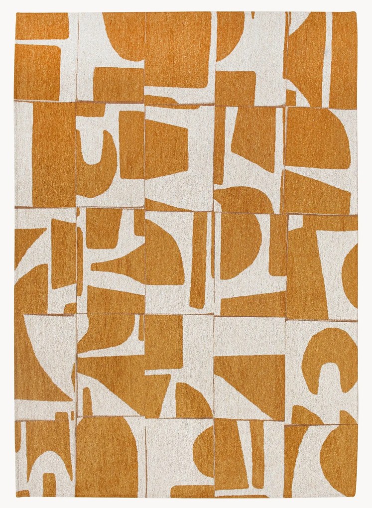 Prateľný žakárový koberec do interiéru/exteriéru Papercut