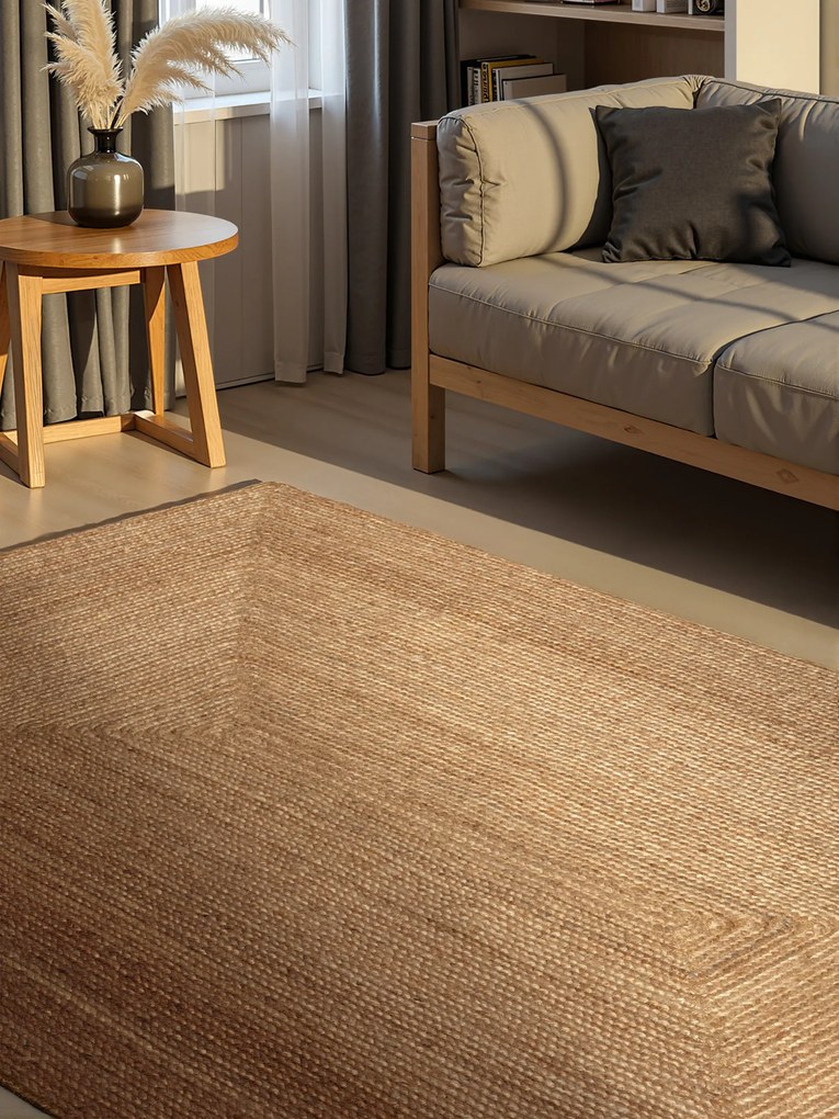 Hanse Home, Kusový koberec Juno 106223 Brown, 120x180, hnedá, chodba / predsieň