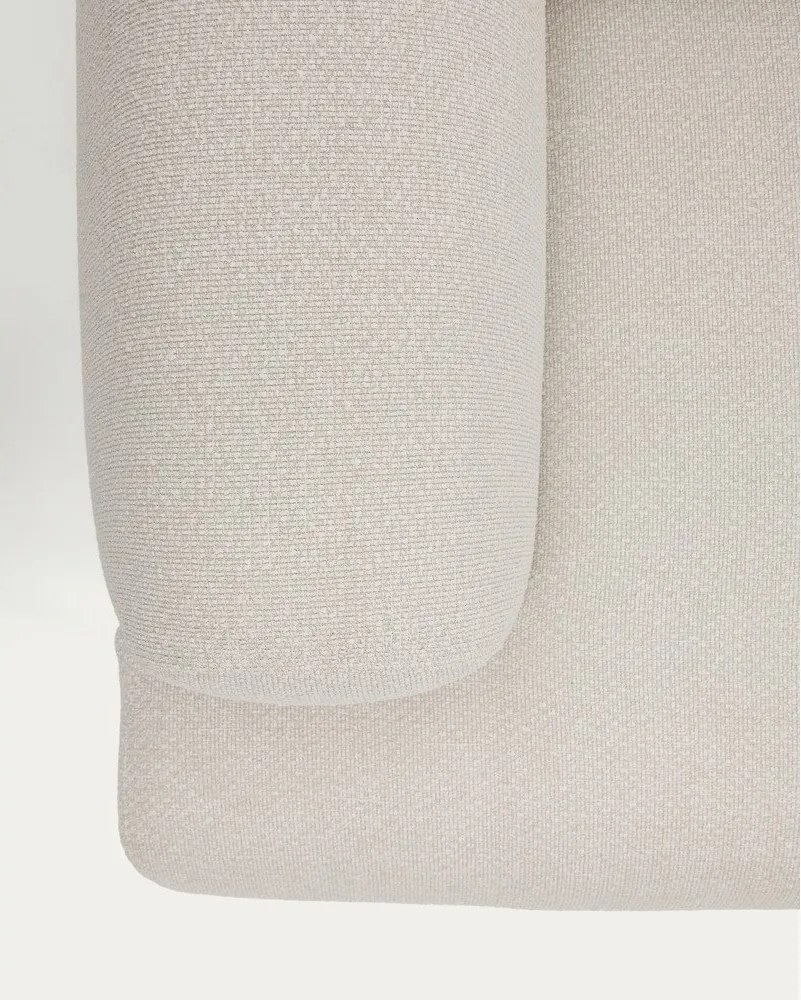 Béžová ženilková polohovacia pohovka 214 cm Aurum – Kave Home