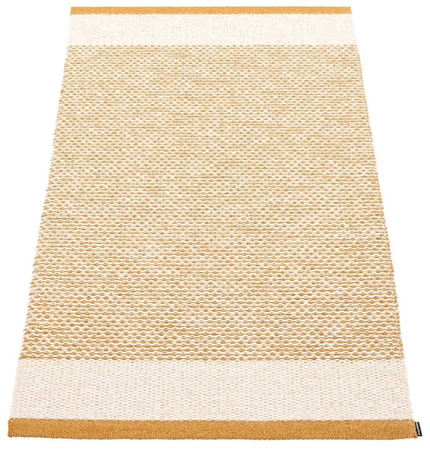 Okrovožltý vnútorný a vonkajší koberec 85x160 cm Edit Ochre – Pappelina