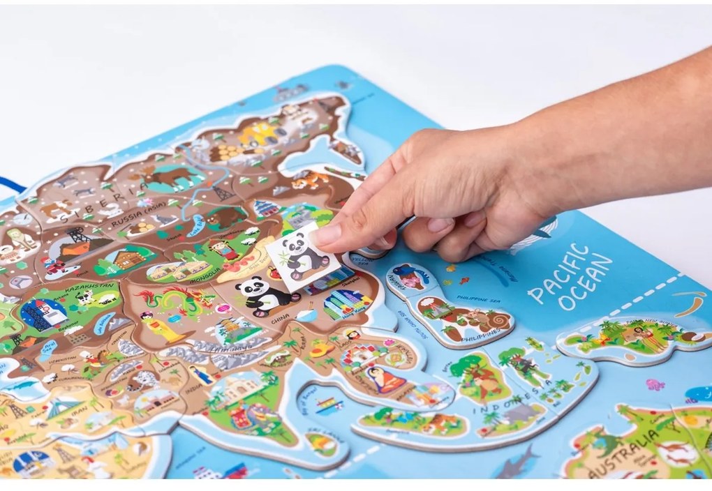 Woody Magnetický svet v obrázkoch 2v1