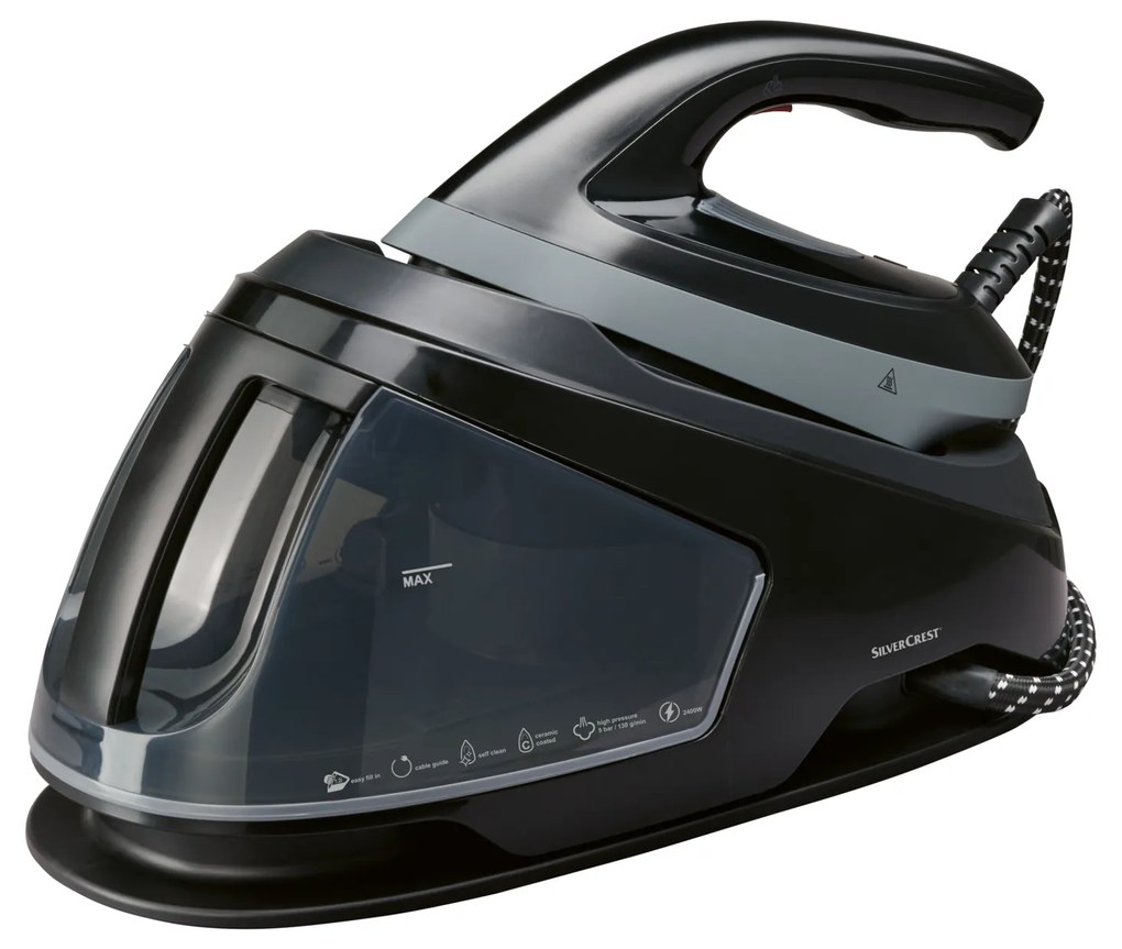 Silvercrest® Parná žehliaca stanica Sdbe 2400 B2 (100383051)