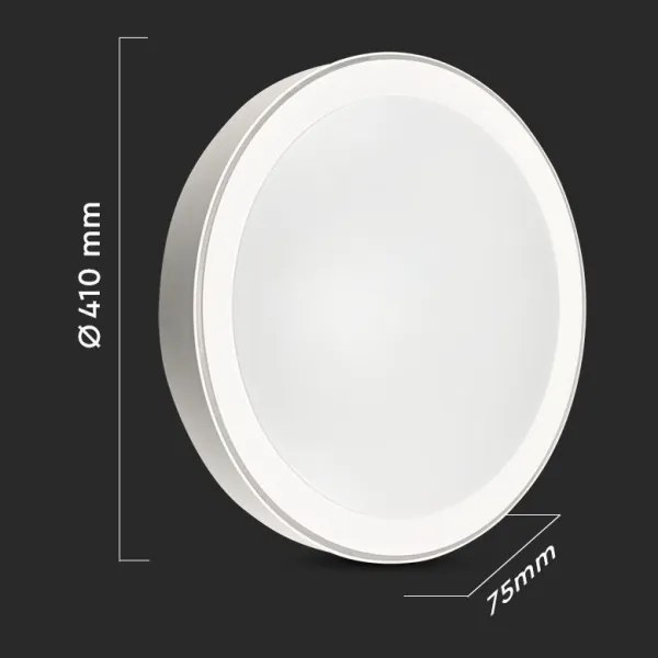 LED Stmievateľné stropné svietidlo LED/40W/230V 3000K/4000K/6500K + DO