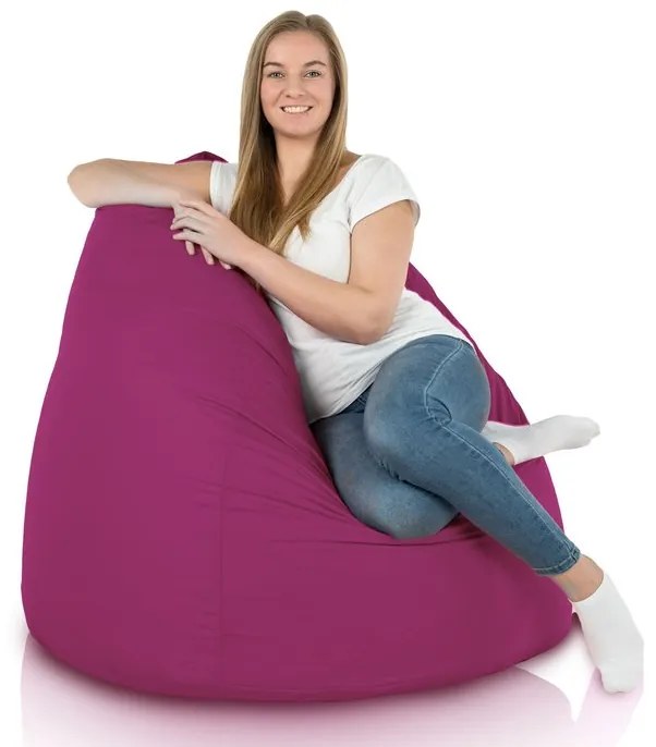 Sedací vak BAG Sako XXL Nylon vodeodolný - 10. Fuchsia