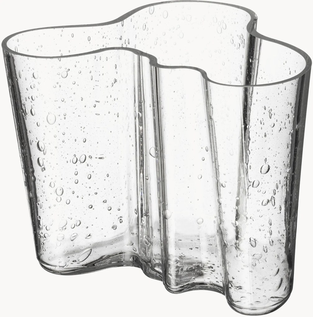 Ručne fúkaná váza Aalto, V 16 cm