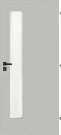 DRE Deca interiérové dvere deco ľavé 70 cm sivá matná DECA10SM70L