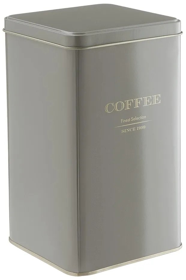 TIN TIN Dóza na kávu 1850 ml - hnedá