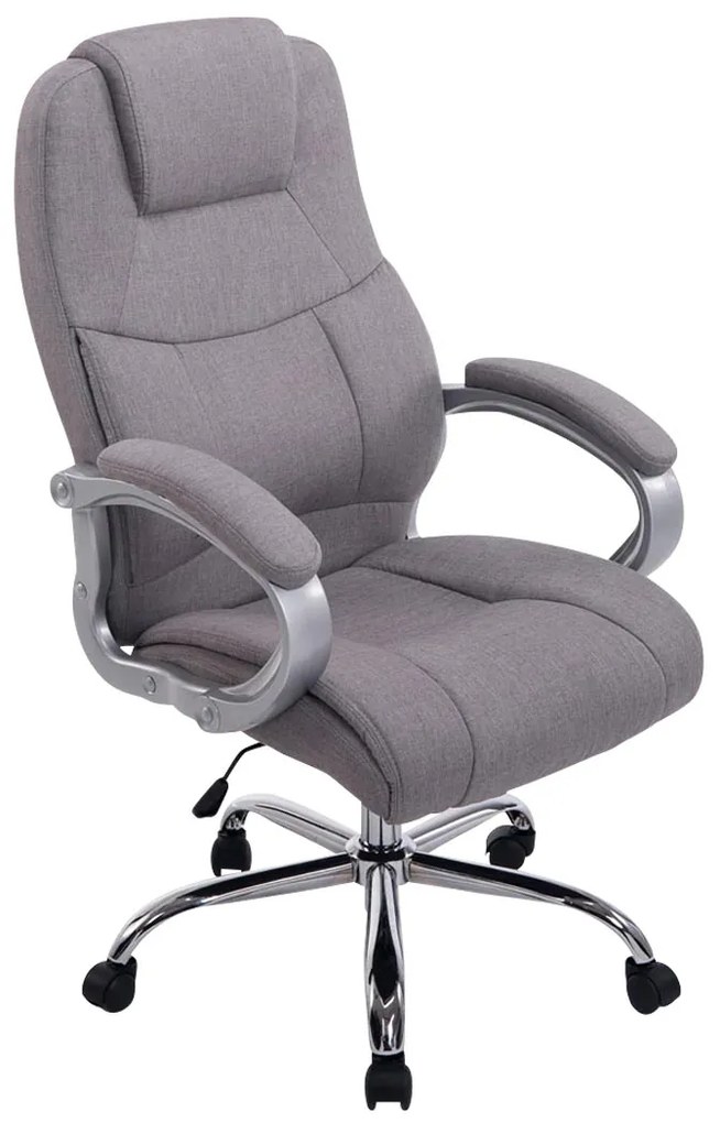 Design-Shop Kancelárska XXL stolička Apol látka - Sivá