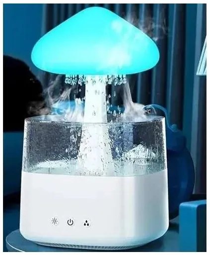 Bestent Zvlhčovač vzduchu LED lampa Dažďové kvapky
