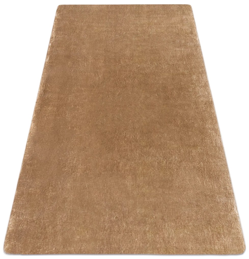 Koberec prateľný LAPIN Shaggy, hnedý/ slonová kosť